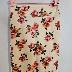 LuLaRoe Vintage Floral Cassie Skirt